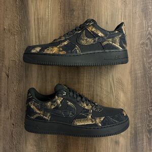 Nike Air Force 1 ‘07 Realtree Black Camo Men’s Size 14 Shoes IH1221-001